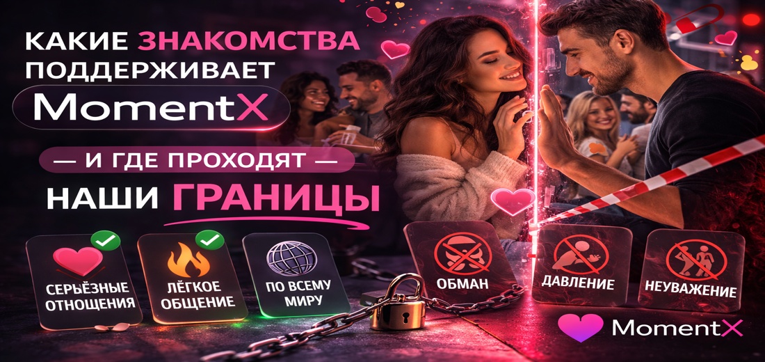 Какие знакомства поддерживает MomentX — и где проходят наши границы