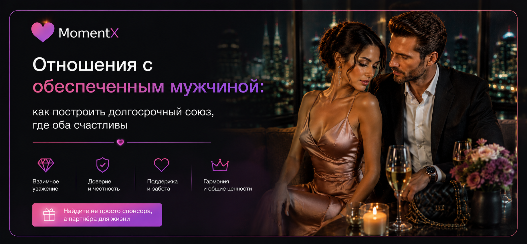 Отношения с обеспеченным мужчиной: как построить долгосрочный союз, где оба счастливы